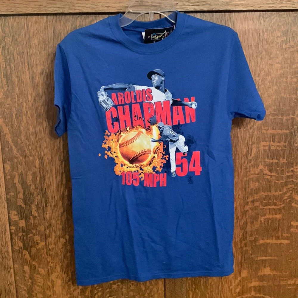 Chicago Cubs Aroldis Chapman 54 T-shirt S Small NWT
